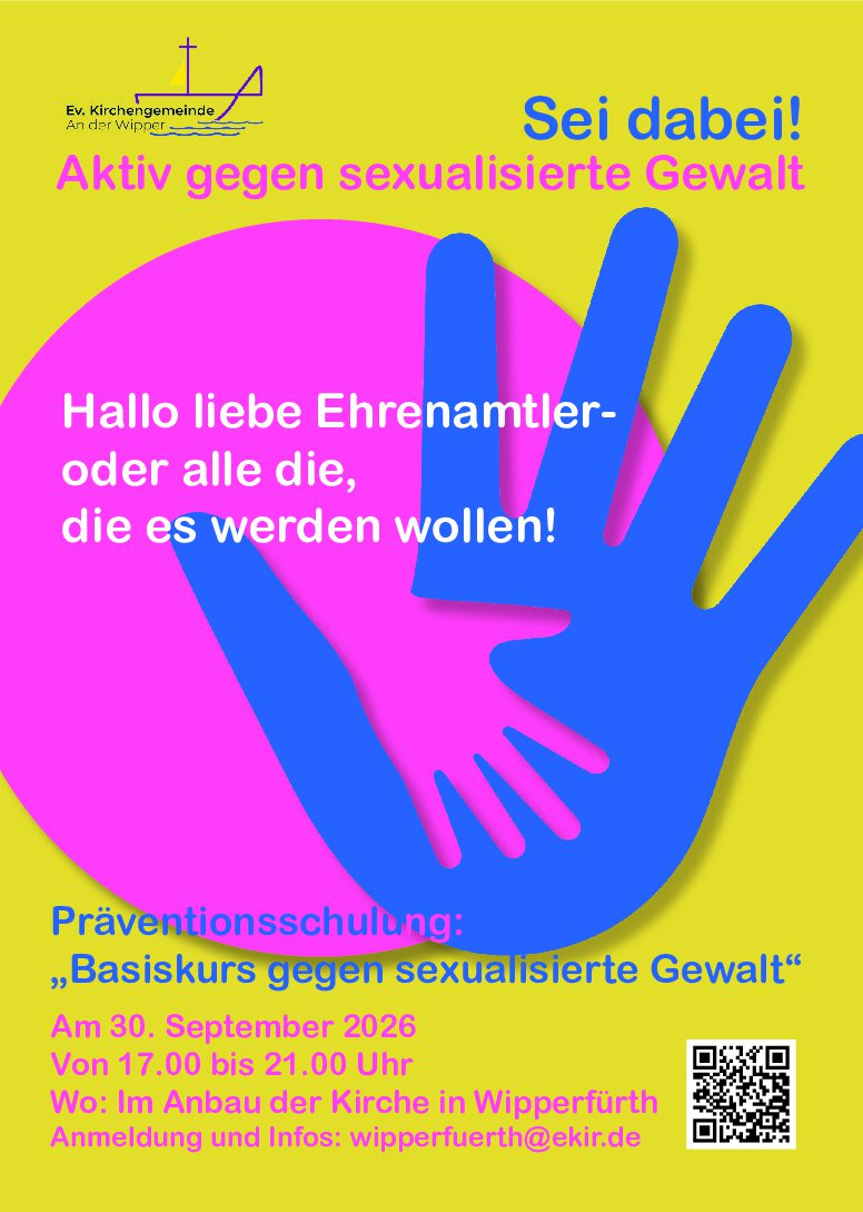 Präventionsschulung: Basiskurs gegen Sexualisierte Gewalt
